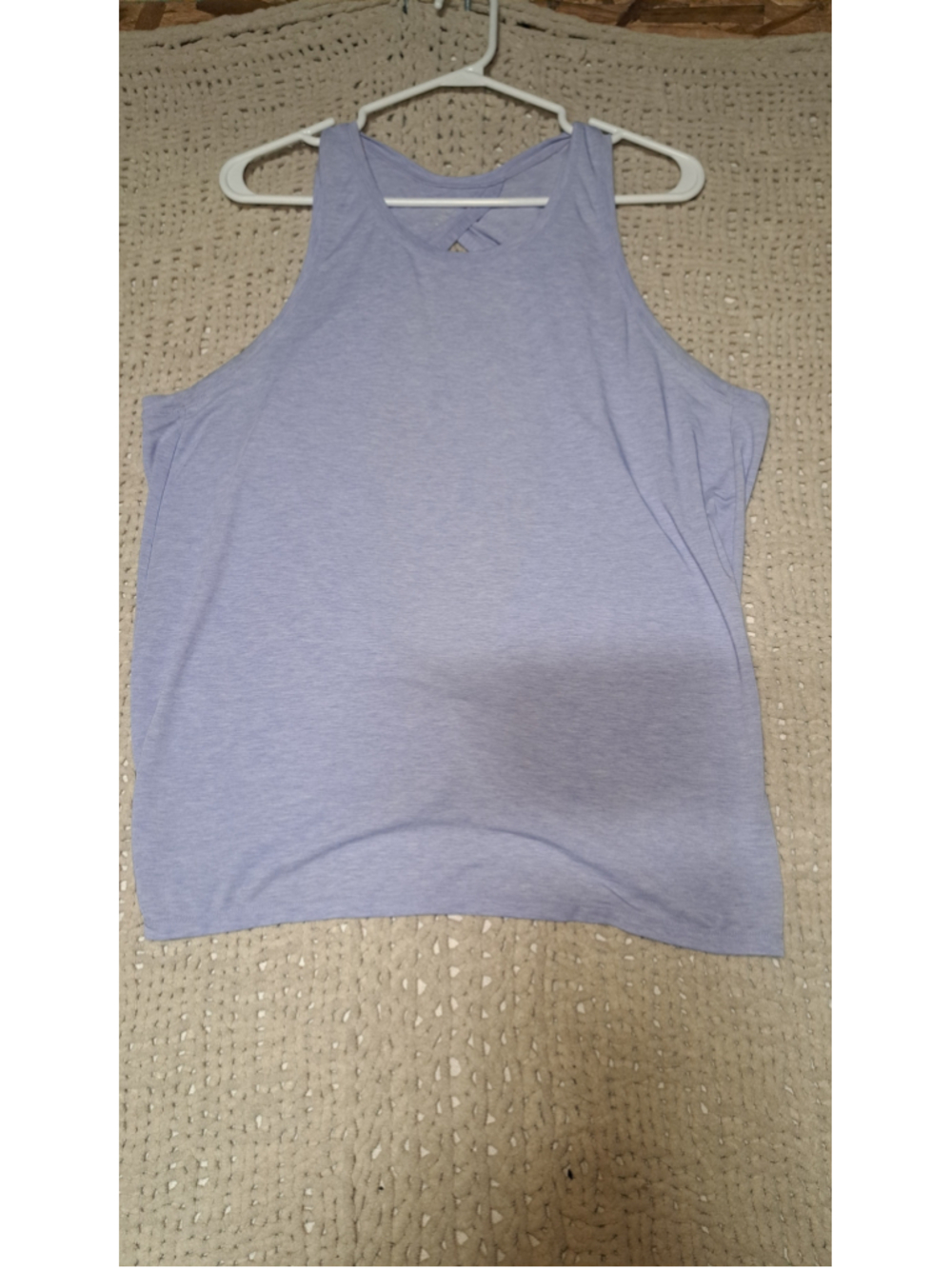 807 - Women's Gap Fit Tank Top Size M Purple
